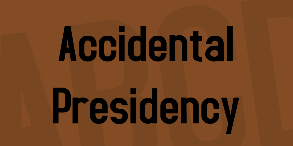 Accidental Presidency illustration 1