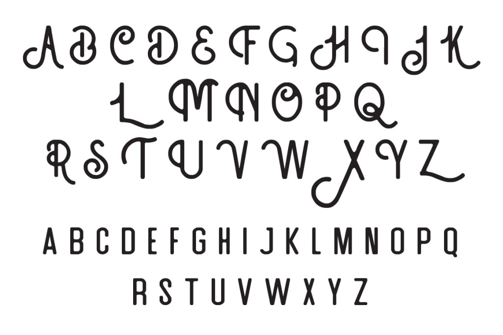 Artefak Typeface illustration 2
