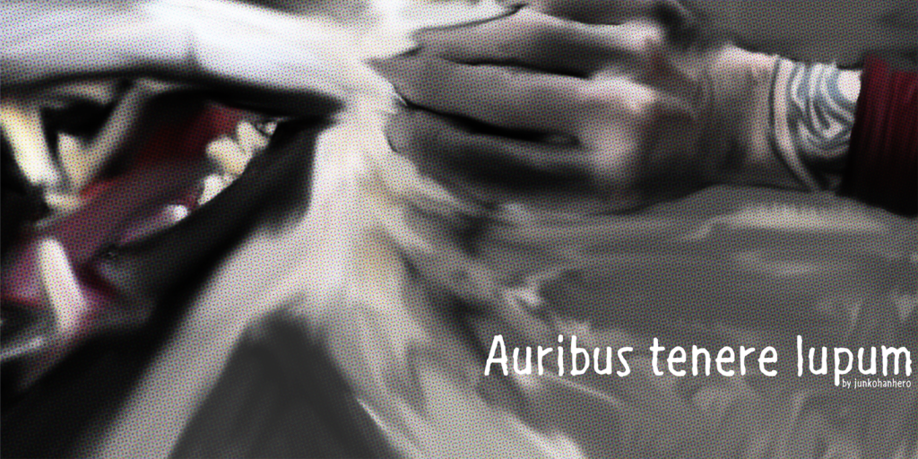 Auribus tenere lupum illustration 2