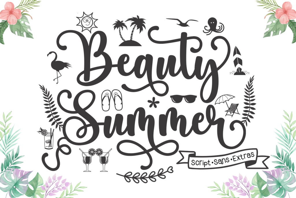 Beauty Summer illustration 2