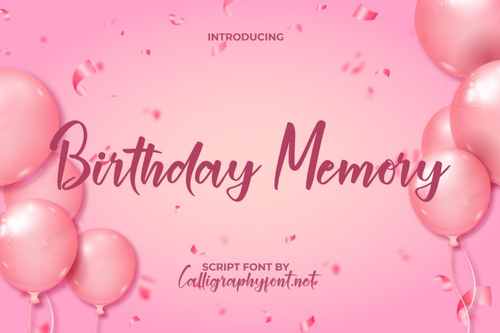 Birthday Memory Demo illustration 2