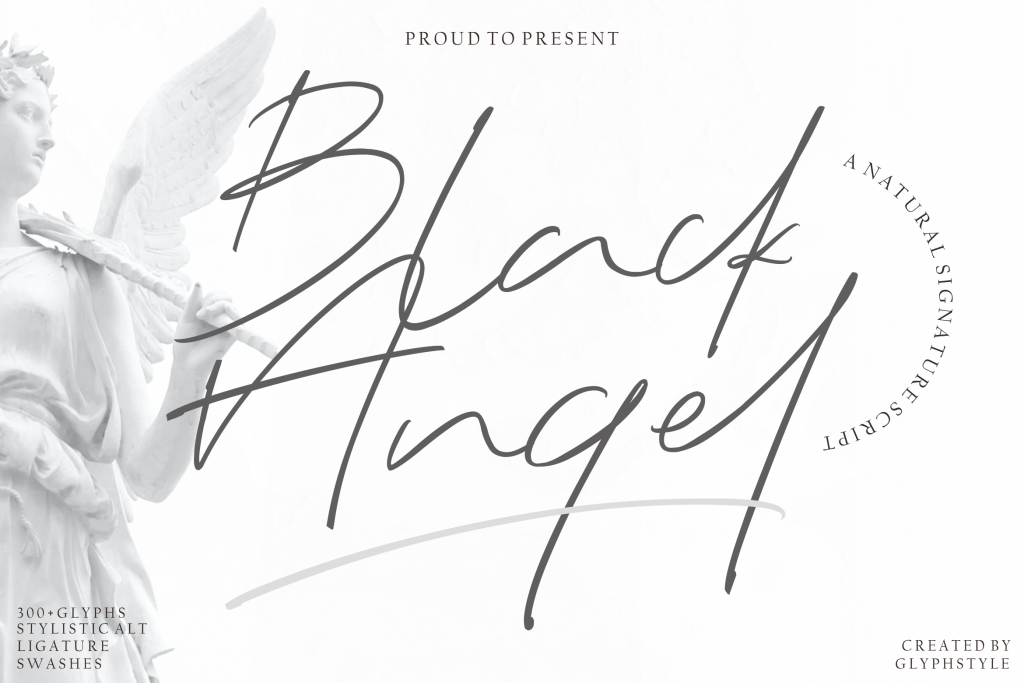 Black Angel illustration 2