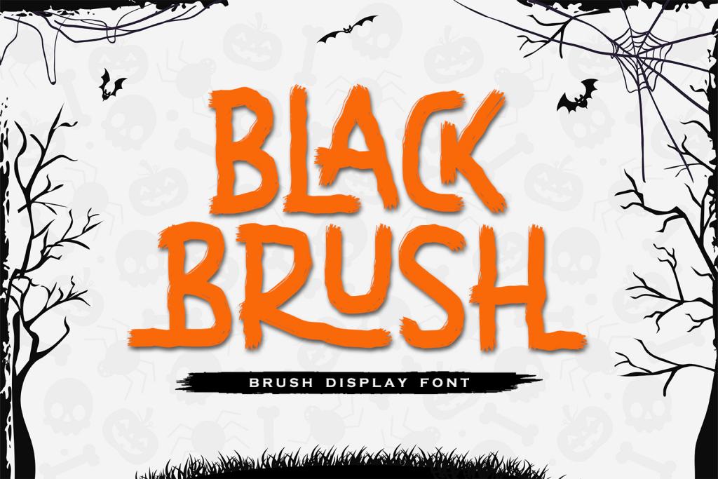 Black Brush illustration 2