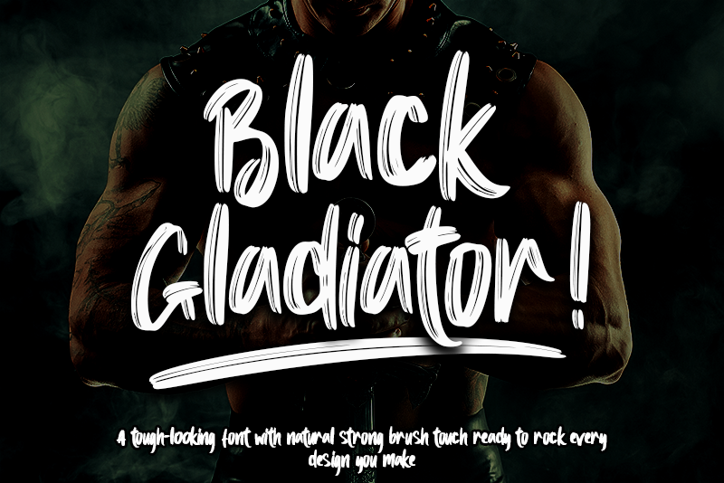 Black Gladiator - Personal Use illustration 2