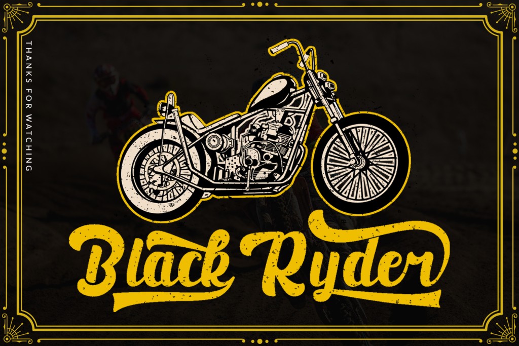Black Ryder Demo illustration 2