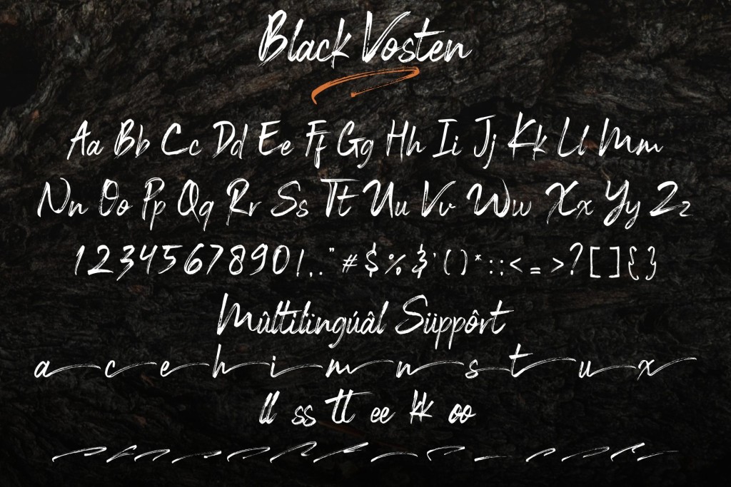 Black Vosten Personal Use illustration 2