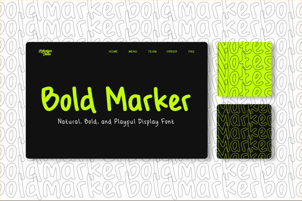 Bold Marker Demo illustration 14
