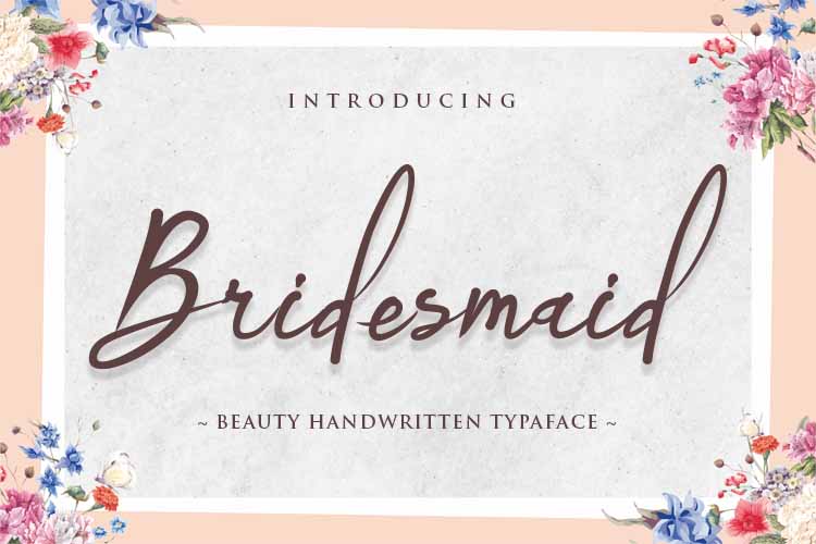 Bridesmaid illustration 4