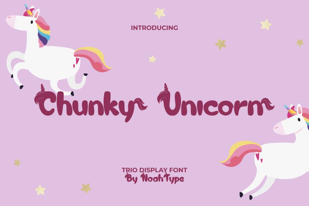 Chunky Unicorn Demo illustration 2