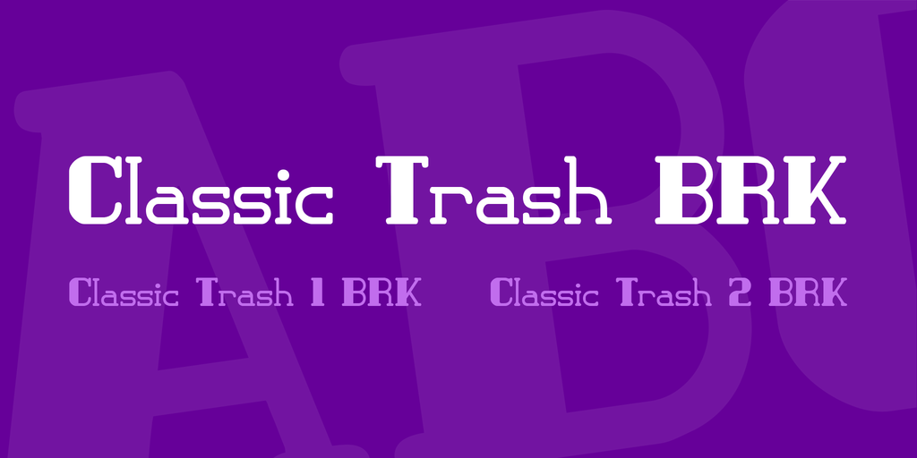 Classic Trash BRK illustration 1