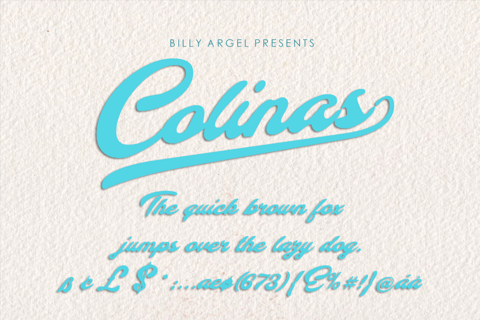 Colinas Personal Use illustration 3
