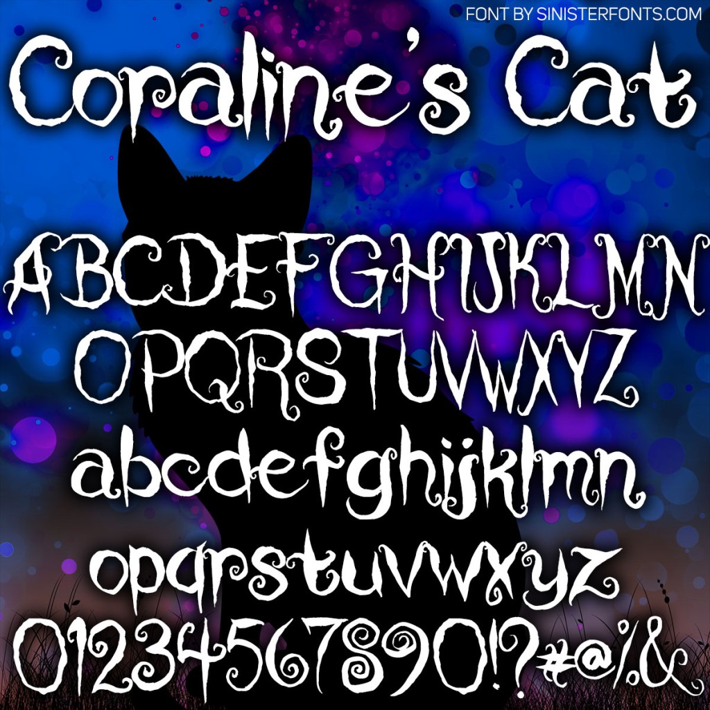 Coraline's Cat illustration 1