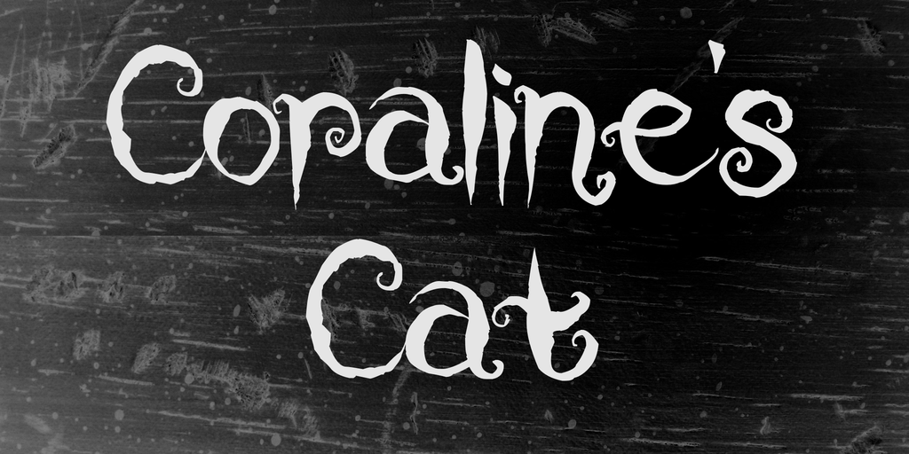 Coraline's Cat illustration 2