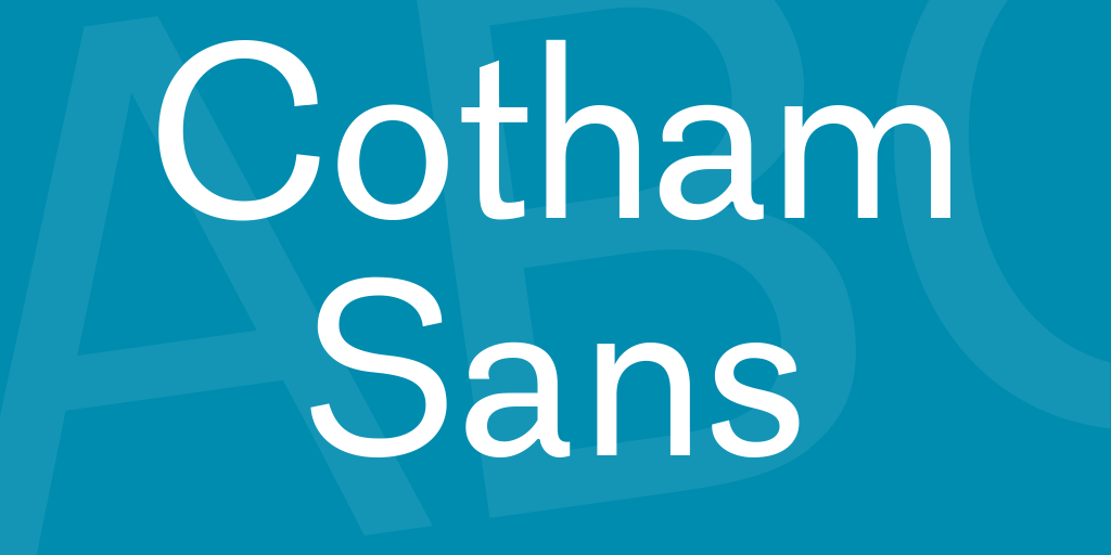 Cotham Sans illustration 1