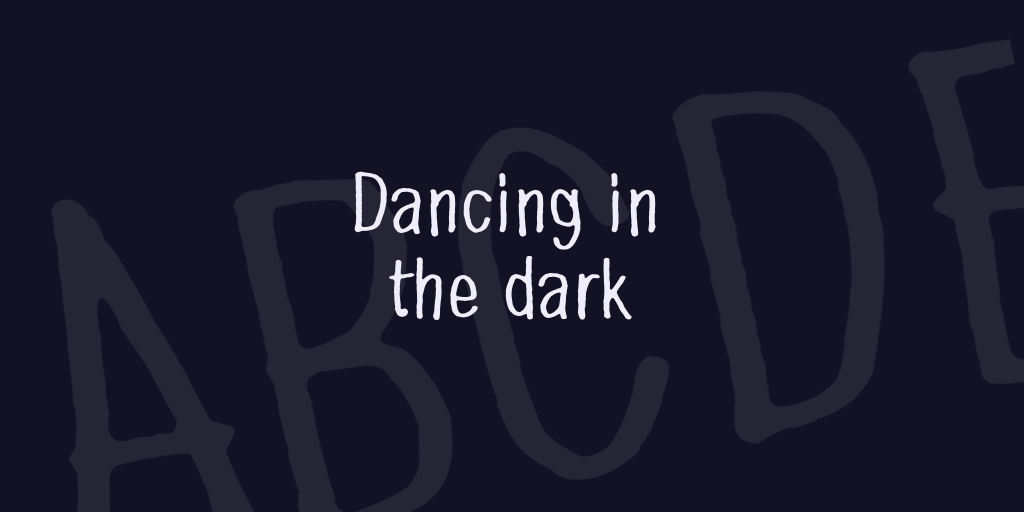 Dancing in the dark illustration 11