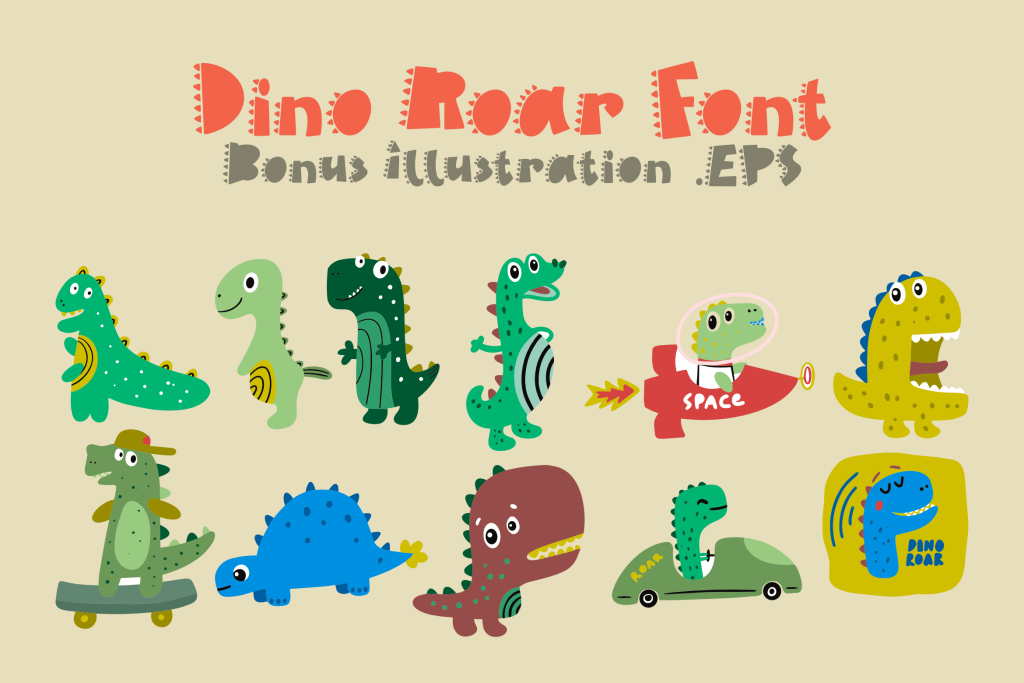 Dino Roar illustration 6