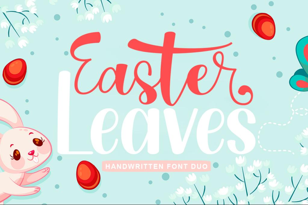 Easter Leaves illustration 2