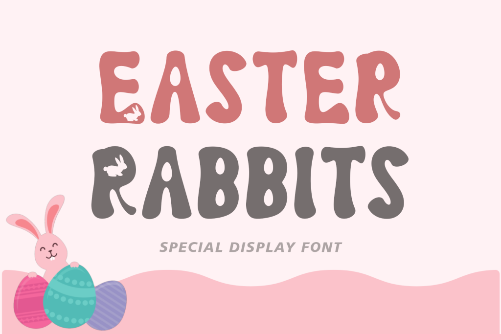 Easter Rabbits illustration 1