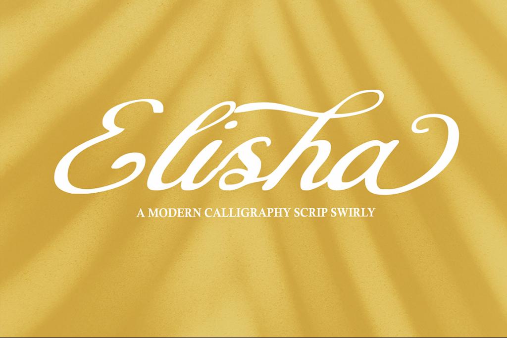 Elisha Script illustration 3