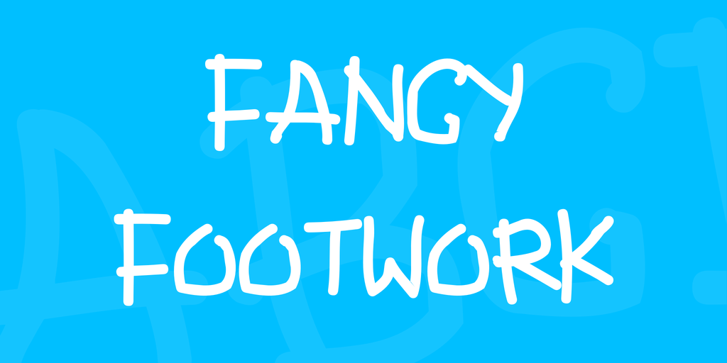 Fancy Footwork illustration 1