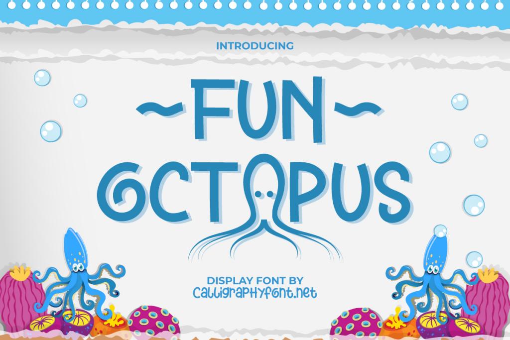 Fun Octopus Demo illustration 2