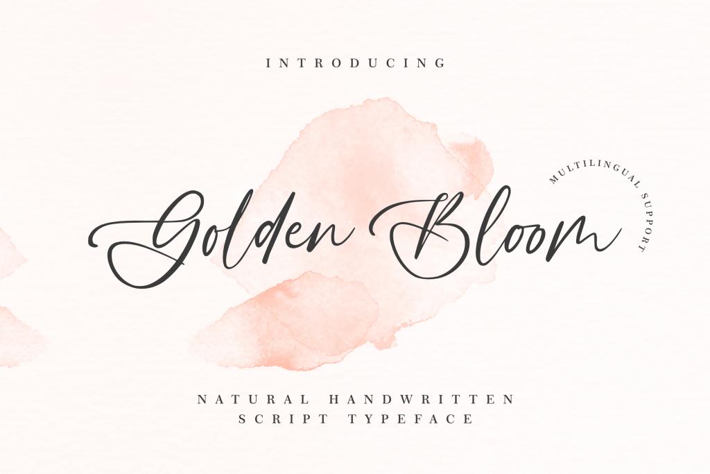 Golden Bloom illustration 12