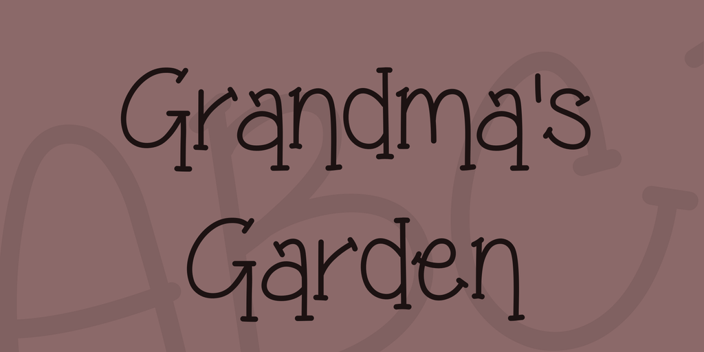 Grandma's Garden illustration 3