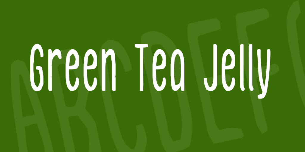 Green Tea Jelly illustration 1
