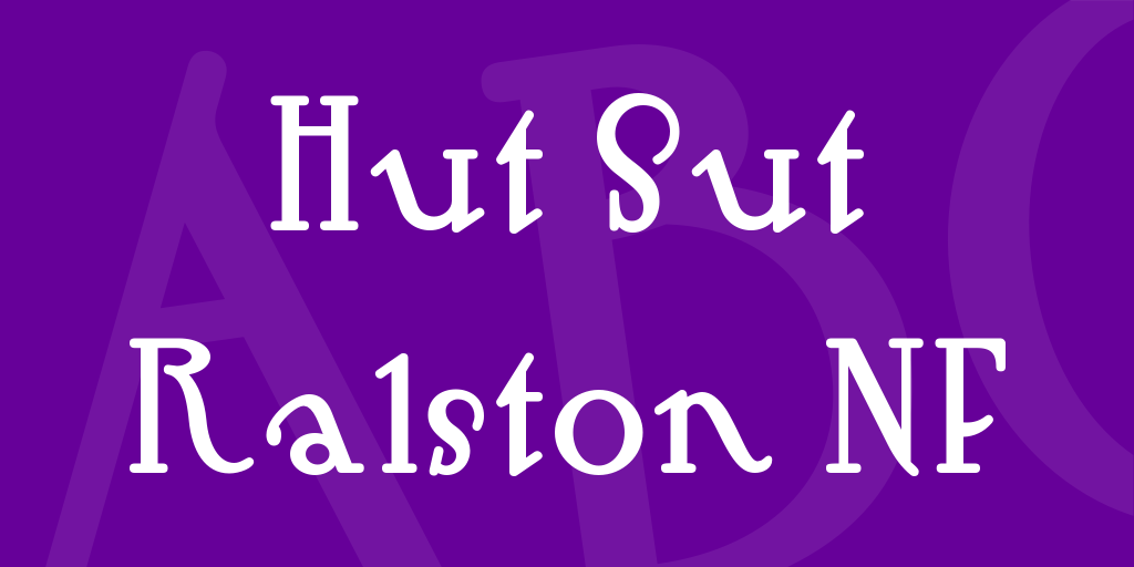 Hut Sut Ralston NF illustration 1
