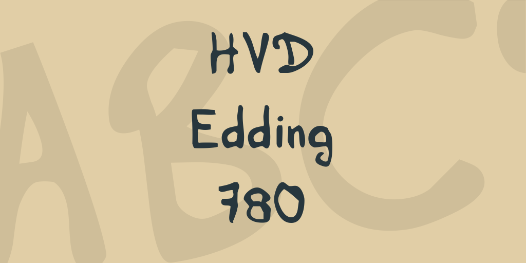 HVD Edding 780 illustration 1