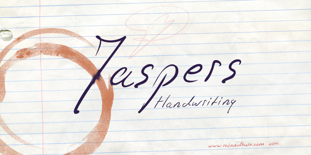 Jaspers Handwriting illustration 1