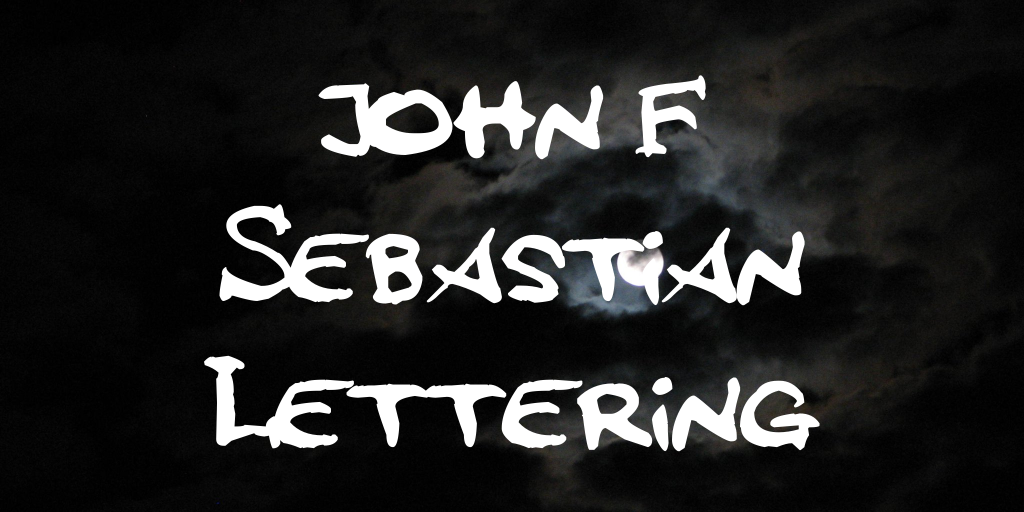 john F Sebastian Lettering illustration 1