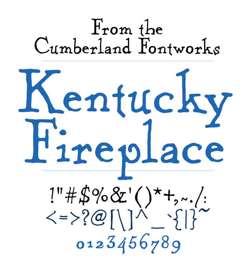 Kentucky Fireplace illustration 2
