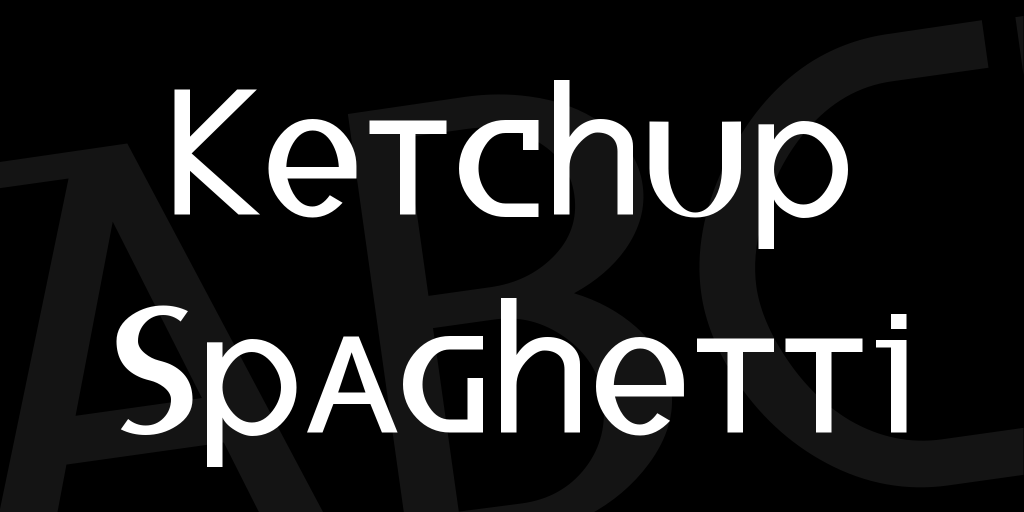 Ketchup Spaghetti illustration 1