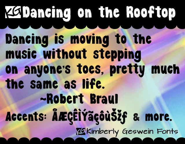 KG Dancing on the Rooftop illustration 1