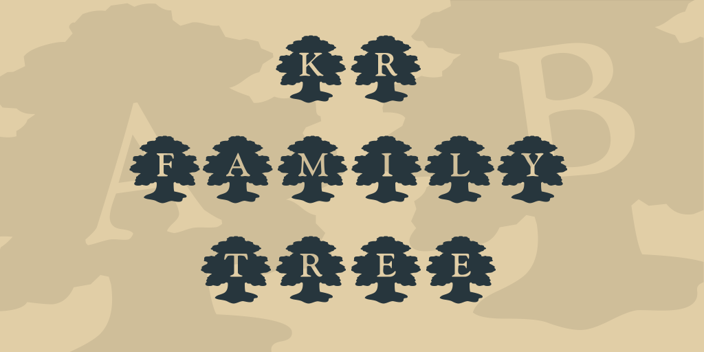 KR Family Tree illustration 1
