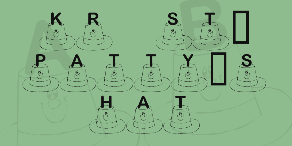 KR St. Patty's Hat illustration 1