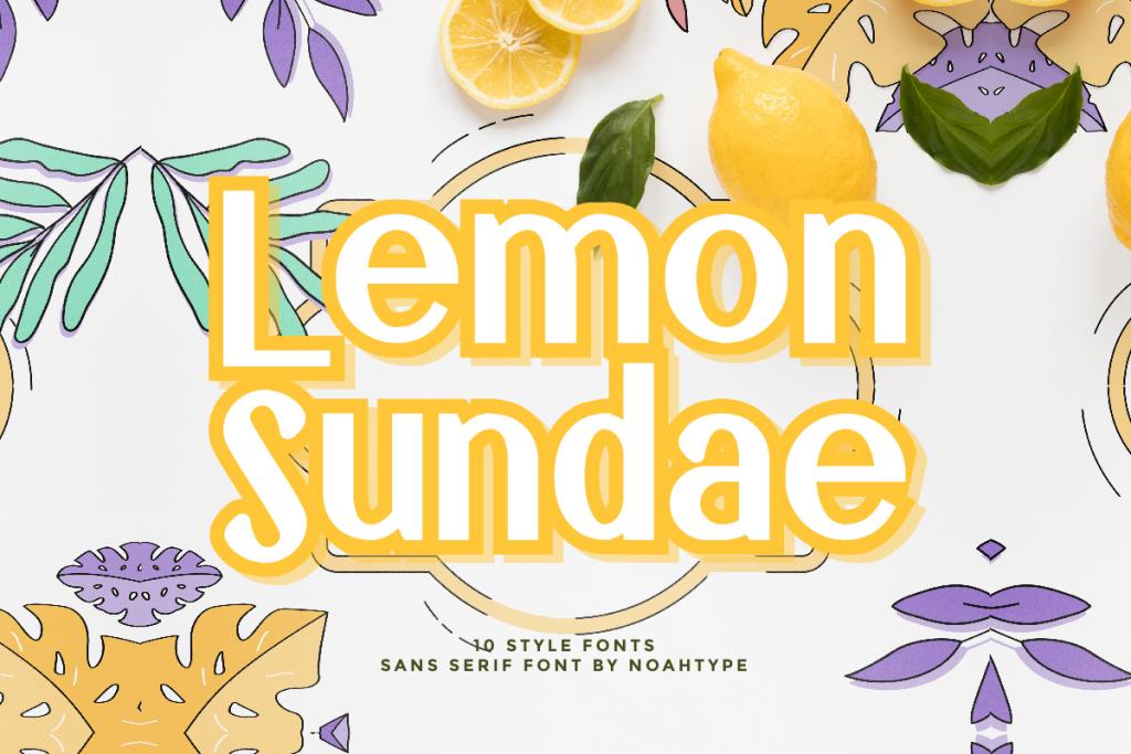 Lemon Sundae Demo illustration 2