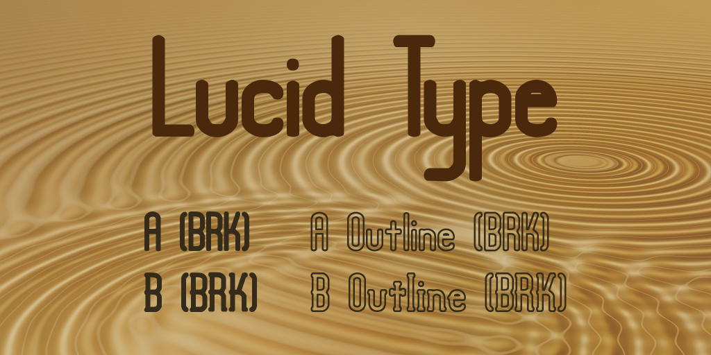 Lucid Type illustration 1