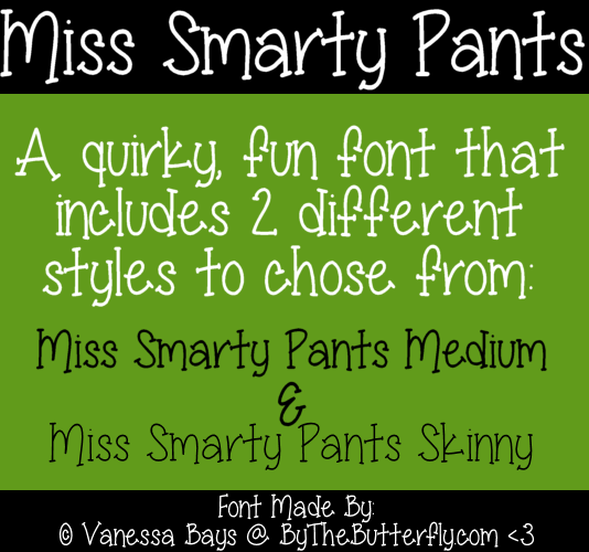 Miss Smarty Pants illustration 1