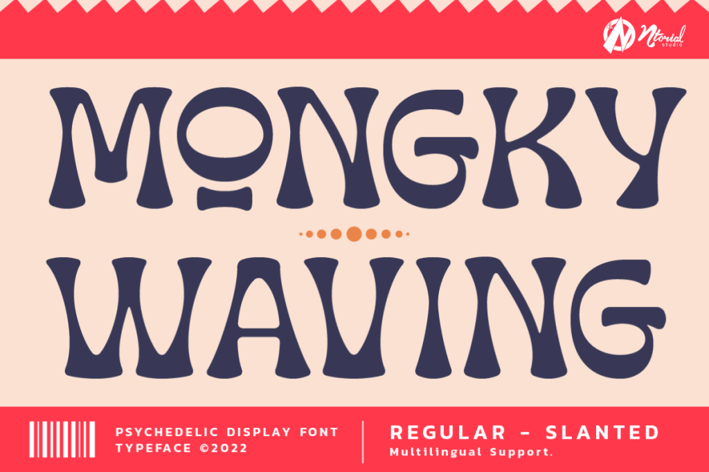 Mongky Waving illustration 8