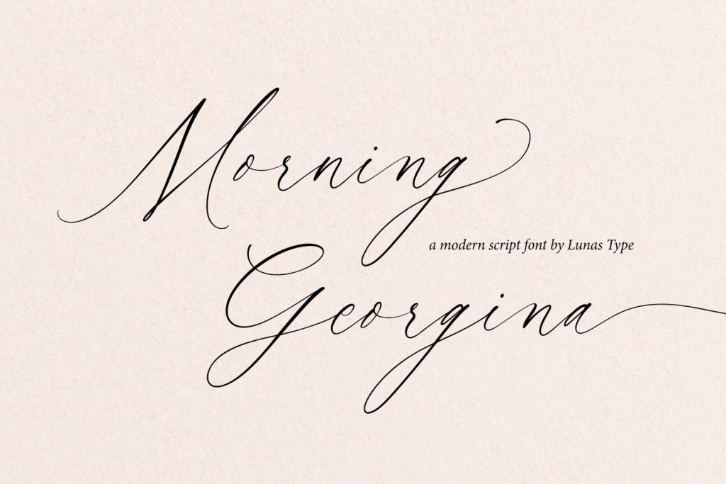 Morning Georgina illustration 2