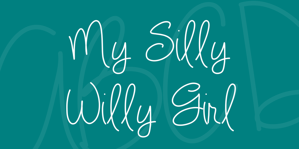 My Silly Willy Girl illustration 2
