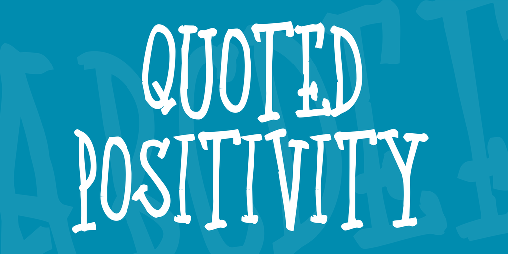 Quoted Positivity illustration 1