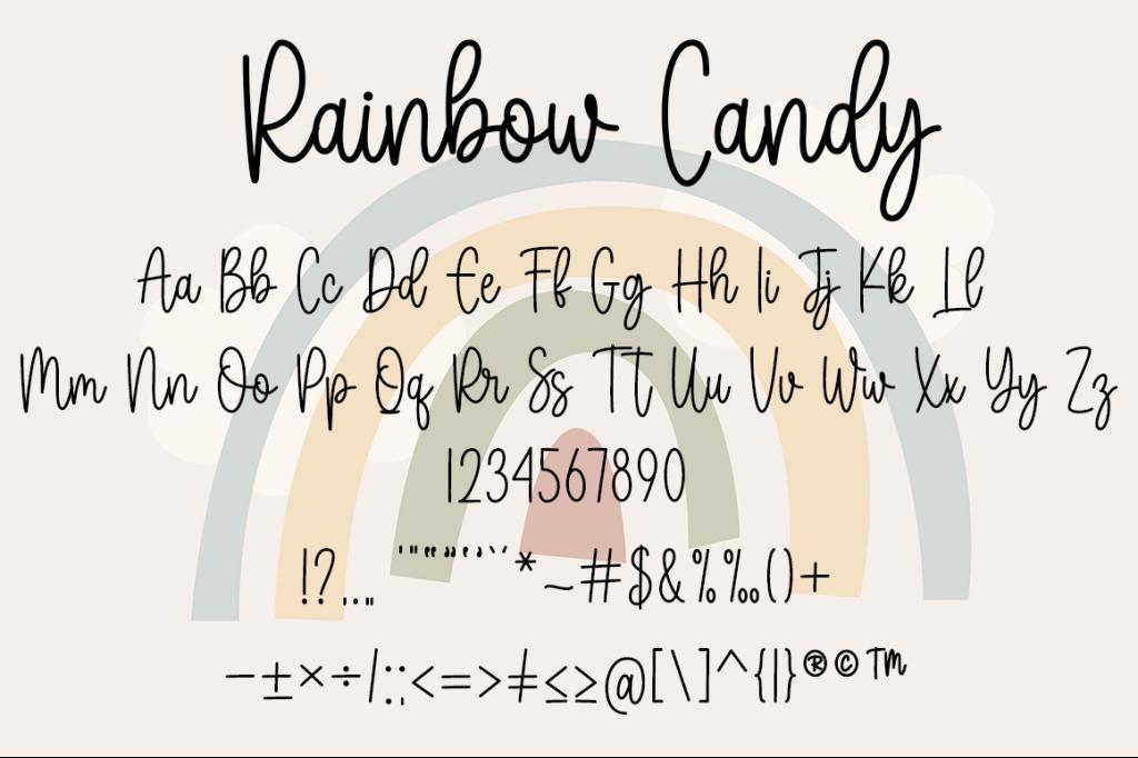 Rainbow Candy illustration 5