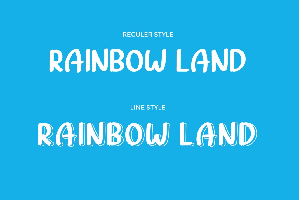 Rainbow Land illustration 3