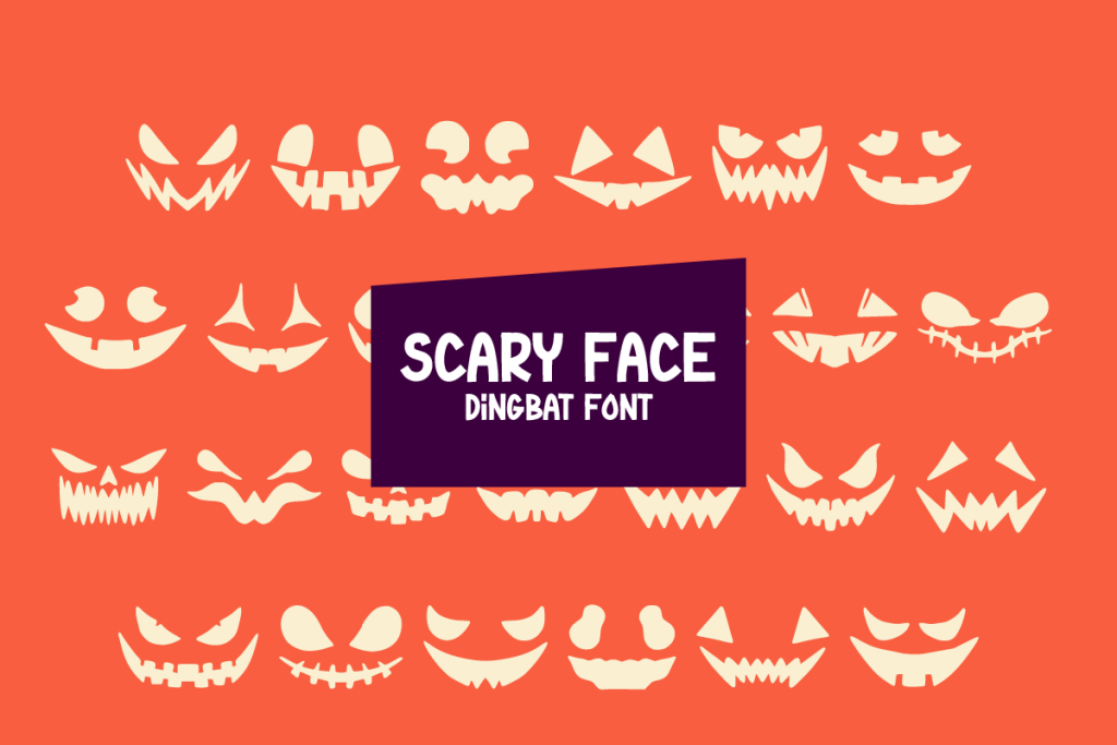 Scary Face illustration 1