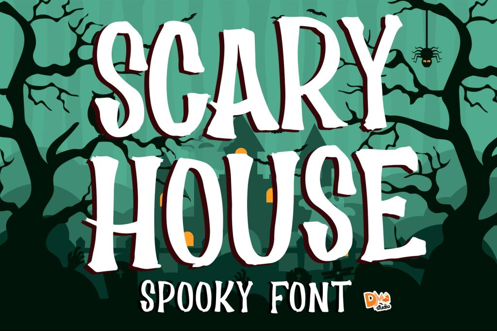 Scary House illustration 3