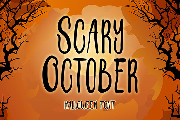 Scary October illustration 2
