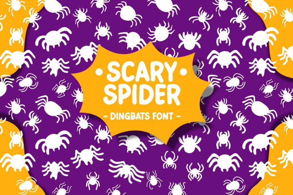 Scary Spider illustration 1